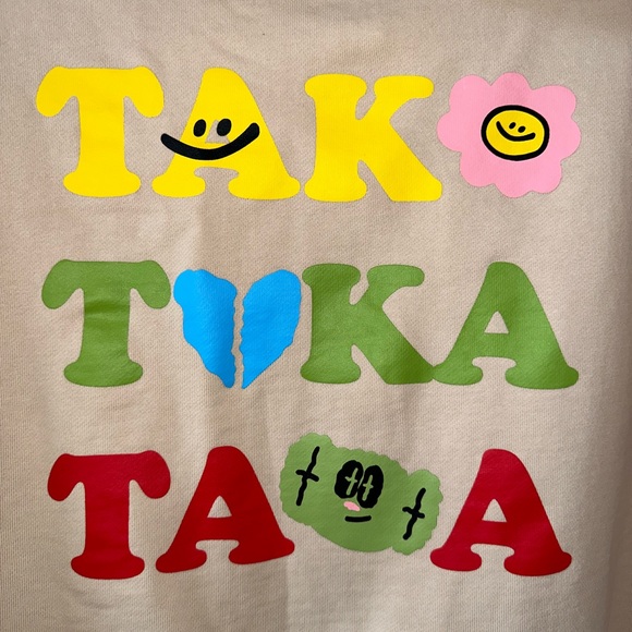 TAKA ORIGINAL Mens size L hoodie full zip graphics - Picture 7 of 13